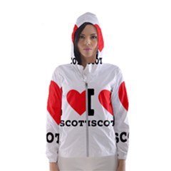 I Love Biscotti Women s Hooded Windbreaker by ilovewhateva