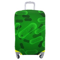 Green-rod-shaped-bacteria Luggage Cover (medium) by Salman4z