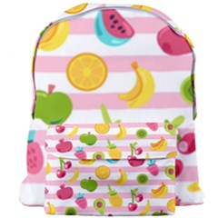 Tropical-fruits-berries-seamless-pattern Giant Full Print Backpack by Salman4z