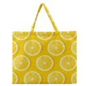 Lemon-fruits-slice-seamless-pattern Zipper Large Tote Bag View1