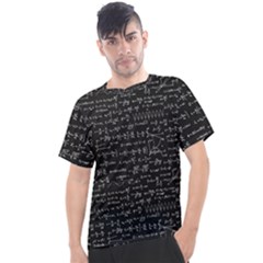 Math-equations-formulas-pattern Men s Sport Top by Salman4z