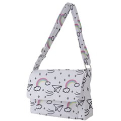 Cute-art-print-pattern Full Print Messenger Bag (s) by Salman4z