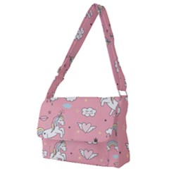 Cute-unicorn-seamless-pattern Full Print Messenger Bag (s) by Salman4z