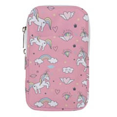 Cute-unicorn-seamless-pattern Waist Pouch (large) by Salman4z