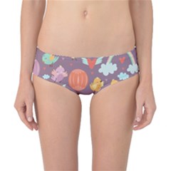 Cute-seamless-pattern-with-doodle-birds-balloons Classic Bikini Bottoms by Salman4z