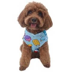 Cute-kawaii-ice-cream-seamless-pattern Dog Sweater by Salman4z