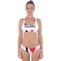 I Love Galaxy  Cross Back Hipster Bikini Set by ilovewhateva