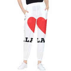 I Love Galaxy  Women s Tapered Pants by ilovewhateva