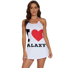 I Love Galaxy  2-in-1 Flare Activity Dress by ilovewhateva