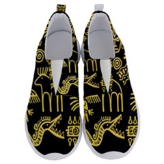 Golden-indian-traditional-signs-symbols No Lace Lightweight Shoes by Salman4z