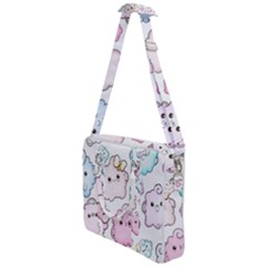 Cute-doodle-cartoon-seamless-pattern Cross Body Office Bag by Salman4z