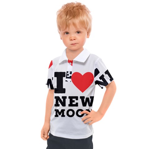 I Love New Moon Kids  Polo Tee by ilovewhateva