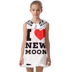 I Love New Moon Kids  Pilgrim Collar Ruffle Hem Dress by ilovewhateva