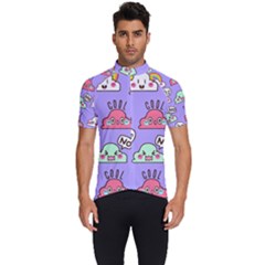 Cloud-seamless-pattern -- Men s Short Sleeve Cycling Jersey by Salman4z