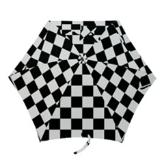 Chess-board-background-design Mini Folding Umbrellas