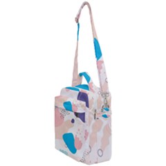 Hand-drawn-abstract-organic-shapes-background Crossbody Day Bag by Salman4z