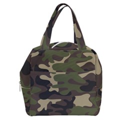 Texture-military-camouflage-repeats-seamless-army-green-hunting Boxy Hand Bag by Salman4z