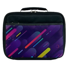 Colorful-abstract-background Lunch Bag by Salman4z