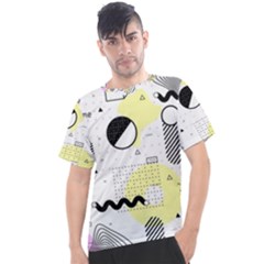 Graphic-design-geometric-background Men s Sport Top by Salman4z