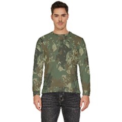 Camouflage-splatters-background Men s Fleece Sweatshirt by Salman4z