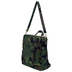 Military Background Grunge Crossbody Backpack