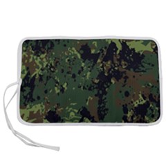 Military Background Grunge Pen Storage Case (S)