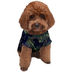 Military Background Grunge Dog T-Shirt