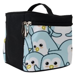 Penguins Pattern Make Up Travel Bag (small) by pakminggu