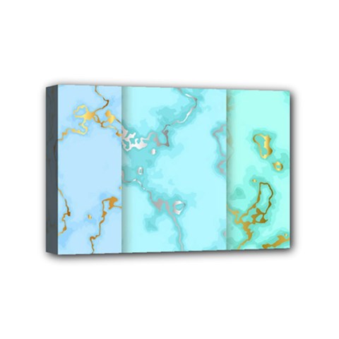 Background Marble Set Mini Canvas 6  X 4  (stretched) by pakminggu