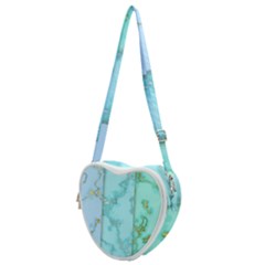 Background Marble Set Heart Shoulder Bag by pakminggu