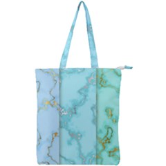 Background Marble Set Double Zip Up Tote Bag by pakminggu