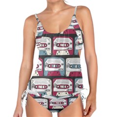 Music Symbols Rock Music Seamless Pattern Tankini Set by pakminggu