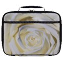 White Roses Flowers Plant Romance Blossom Bloom Nature Flora Petals Full Print Lunch Bag View1