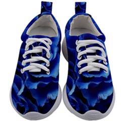 Blue Roses Flowers Plant Romance Blossom Bloom Nature Flora Petals Kids Athletic Shoes by pakminggu