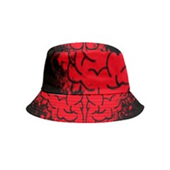 Heart Brain Mind Psychology Doubt Bucket Hat (kids) by pakminggu