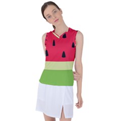 Watermelon Fruit Food Healthy Vitamins Nutrition Women s Sleeveless Sports Top by pakminggu