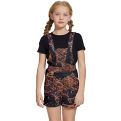 Sea Anemone Coral Underwater Ocean Sea Water Kids  Short Overalls by pakminggu