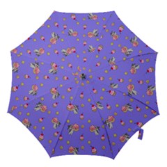 Art Pattern Design Seamless Scrapbooking Hook Handle Umbrellas (medium) by pakminggu