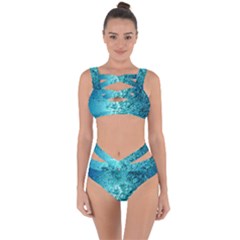 Nature Wallpaper Bubbles Water Bubbly Bandaged Up Bikini Set  by pakminggu