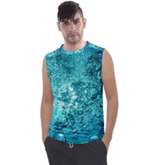 Nature Wallpaper Bubbles Water Bubbly Men s Regular Tank Top by pakminggu