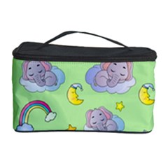 Elephant Sleeping Elephants Background Cosmetic Storage by pakminggu