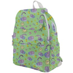 Elephant Sleeping Elephants Background Top Flap Backpack by pakminggu