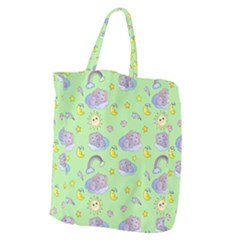 Elephant Sleeping Elephants Background Giant Grocery Tote by pakminggu