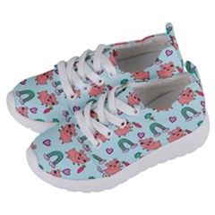 Pigs Pattern Art Design Drawing Sketch Wallpaper Kids  Lightweight Sports Shoes by pakminggu