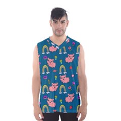 Texture Seamless Sample Digital Scrapbooking Men s Basketball Tank Top by pakminggu