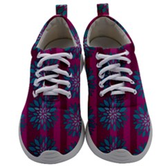 Art Floral Pattern Flower Seamless Decorative Mens Athletic Shoes by pakminggu