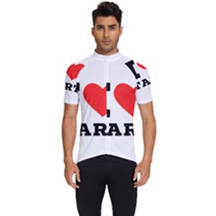 I Love Tart Men s Short Sleeve Cycling Jersey