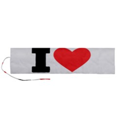 I Love Bubblegum Roll Up Canvas Pencil Holder (l) by ilovewhateva