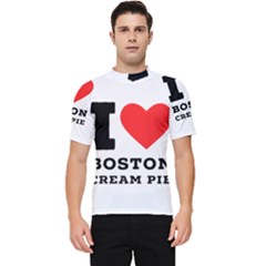 I Love Boston Cream Pie Men s Short Sleeve Rash Guard by ilovewhateva