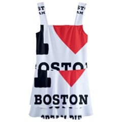 I Love Boston Cream Pie Kids  Layered Skirt Swimsuit by ilovewhateva